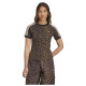 Adidas Γυναικεία κοντομάνικη μπλούζα Leopard Cali Tee